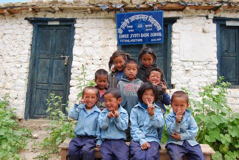 School children